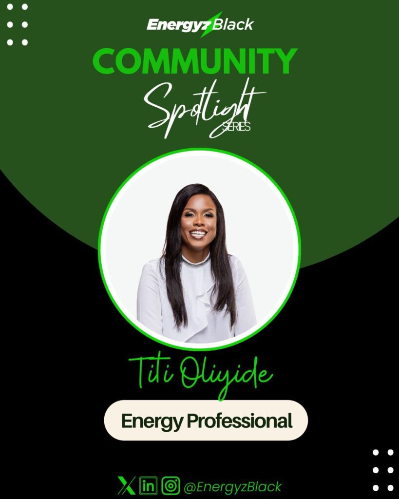 Meet Titi Oliyide CEng, MIET. Energy Professional and IET Young Woman Engineer of the Year 2023