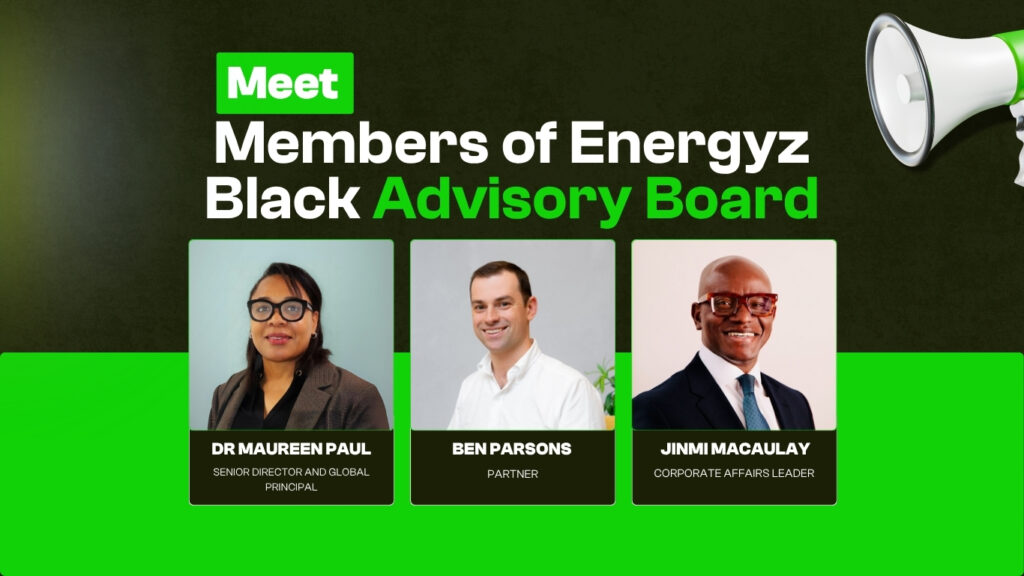 Energyz Black appoints three senior leaders to its Advisory Board to Drive Strategic Growth and Inclusion.